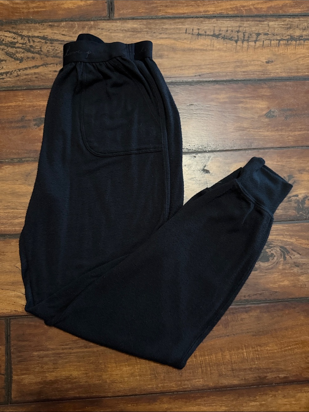 PINK Victoria's Secret Black Sleepwear/ Lounge Joggers